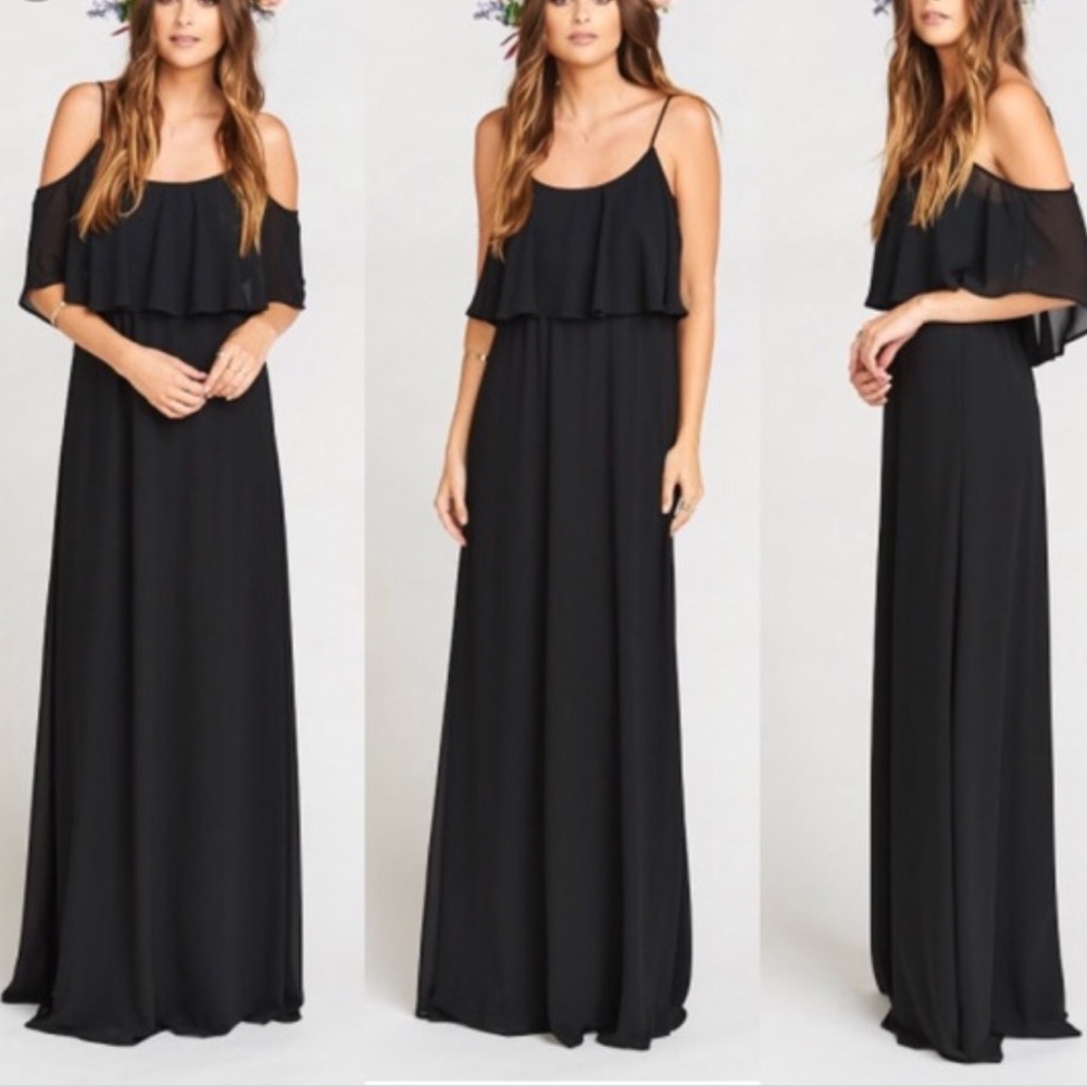 Show Me Your MuMu Caitlin Ruffle Dress